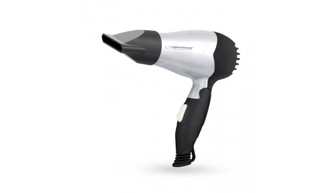 Esperanza EBH002S Hair dryer Silver / Black 850 W