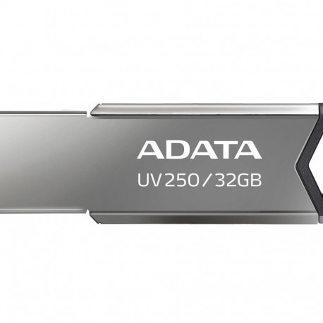 Adata mälupulk 32GB UV250 USB 2.0, hõbedane
