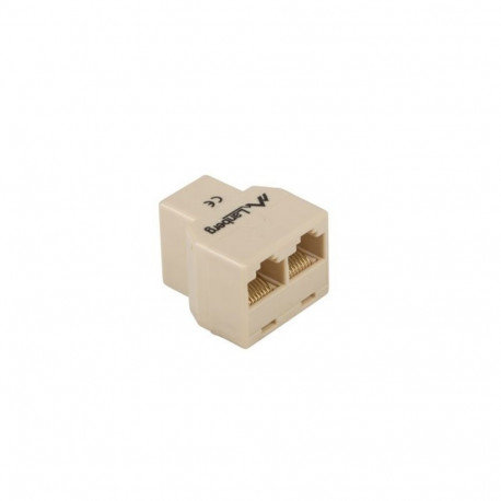 Lanberg AD-RJ45-2RJ45-OU võrgu jagaja beež