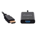 Lanberg AD-0017-BK video kaabli adapter 0,2 m VGA (D-Sub) HDMI Type A (Standard) must