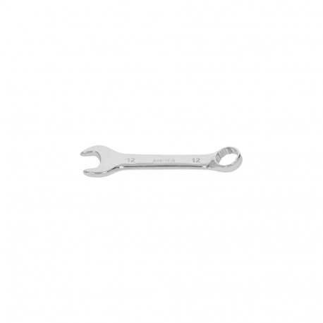 Klucz oczkowo-płaski "krótki" - 12mm, cv