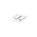 FABER S.p.A. Galileo Smart BK A600 Black Built-in 60 cm Zone induction hob 4 zone(s) Built-in hood