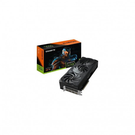 GIGABYTE GeForce RTX 5090 WINDFORCE OC 32G Graphics Card - 32GB GDDR7, 512bit, PCI-E 5.0, 2467MHz Co