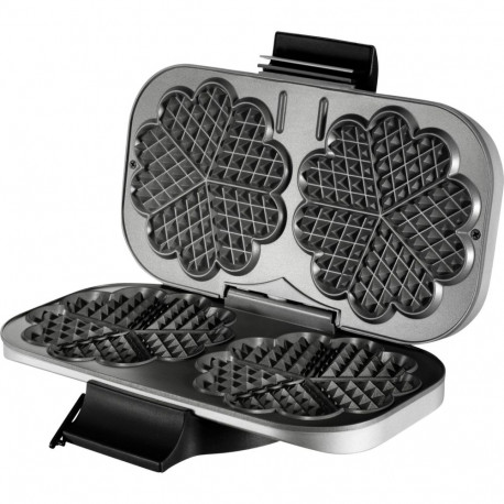 Unold Double Waffle Maker black silver (48241)