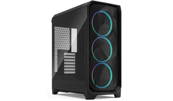 "Midi Fractal Design Meshify 3 Black RGB TG Light Tint"