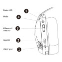 Subsonic Vektra Wireless Headset White