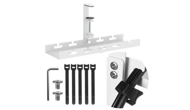 Under-desk cable organizer, MC-105W