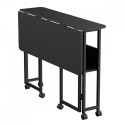 Maclean folding desk table mblack MC-126 B