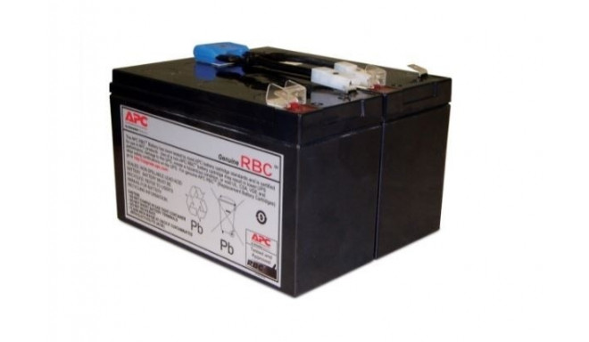 The APC Replacement Battery Cartridge #142 (APCRBC142) is a hot-swappable, lead-aci