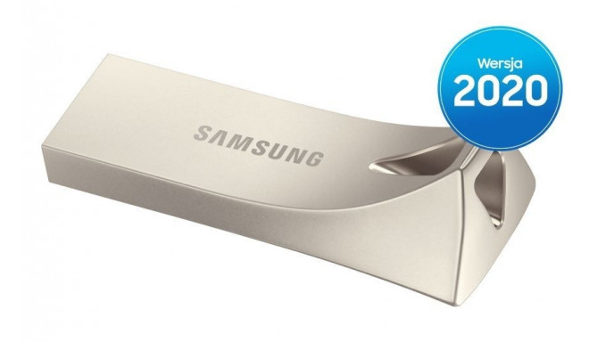 Pendrive BAR Plus USB3.1 64 GB Champaign Silver
