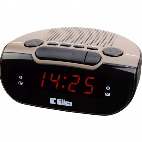 Radiobudzik ZEBU 06PLL Czarny/Khaki