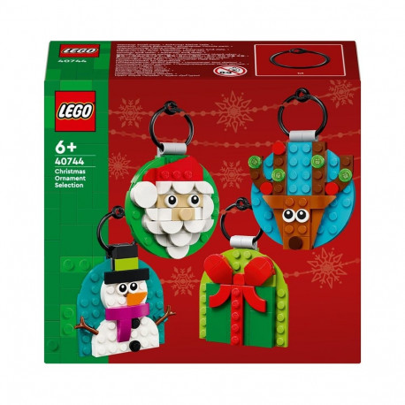 CONSTR LEGO CHRISTMAS ORNAMENTS 40744