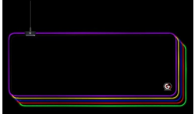 Gembird hiirematt Gaming LED Large (MP-GAMELED-L)