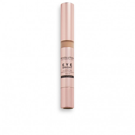 REVOLUTION MAKE UP BRIGHT EYE concealer #medium 3 ml