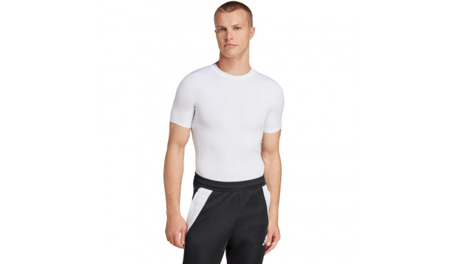 Koszulka męska adidas Techfit Short Sleeve Tee biała JP4675 L