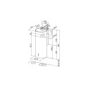 Faber õhupuhasti Cylindra PLUS WH GLOSS
