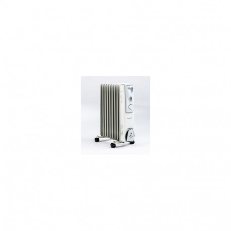 Electric Space Heater - Ravanson OH-09 2000W Oil Portable Grey