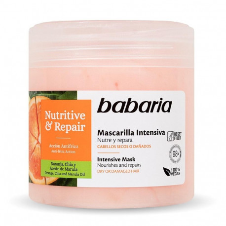 Babaria juuksemask Nutritive&Repair intensiivne kuivadele juustele 400ml