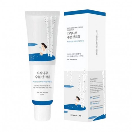 ROUNDLAB BIRCH JUICE MOISTURIZING SUNSCREEN CREMA SPF50+ 50ML