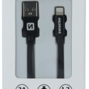 Swissten Textile Fast Charge 3A Lightning Data and Charging Cable 1.2m