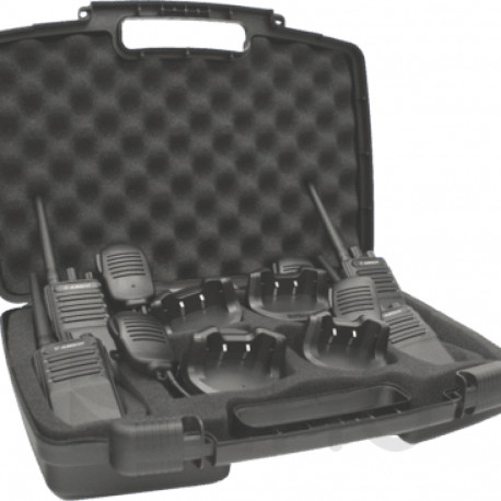 Albrecht raadiosaatjate komplekt Tectalk Worker 3 PMR446 4-osaline kohvris