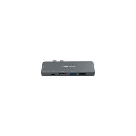 Canyon DS-05B Multiport Docking Station with 7 port Space Gray