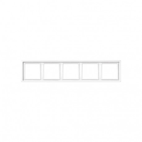 FRAME K14-445-05.M/WM 5PL MODERN WHITE