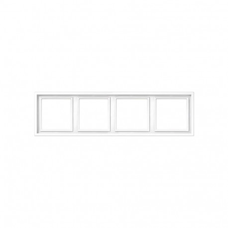 FRAME K14-445-04.M/WM 4PL modern valge