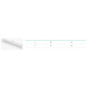 METAL DOOR GRILLES MVMA 500X80 WHITE