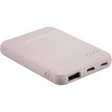 Intenso Powerbank XS5000 roosa 5000 mAh koos USB-A–Type-C-ga