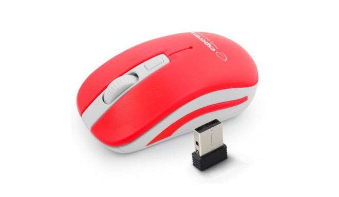 Esperanza EM126WR OPTICAL MOUSE RED