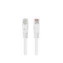 PATCHCORD CAT.6 UTP 0.25M WHITE FLUKE PASSED LANBERG