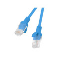 PATCHCORD CAT.5E UTP 1M BLUE FLUKE PASSED LANBERG 10-PACK