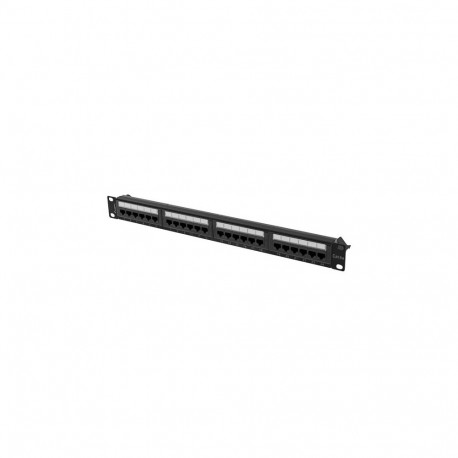 Lanberg patch-paneel 24 PORT 1U 19" CAT.6A UTP, must