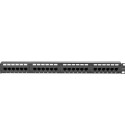PATCH PANEL 24 PORT 1U 19" CAT.6 UTP BLACK LANBERG