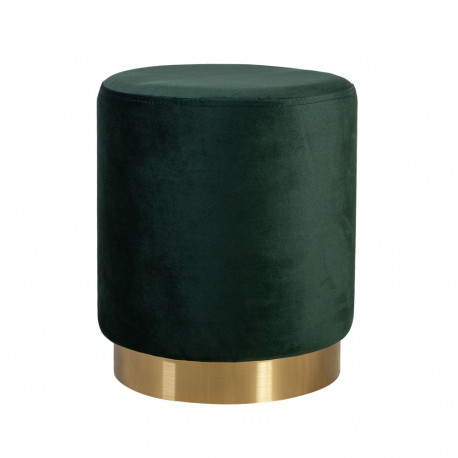 Tumba LA PERLA D35xH42cm, kattematerjal: samet kangas, värv: roheline