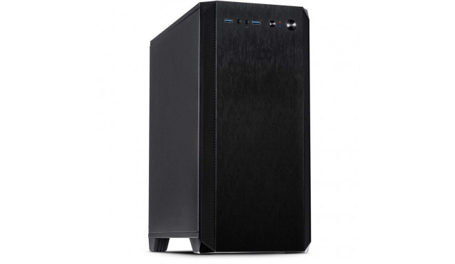 Inter-Tech H-606 - silenced - microATX - black
