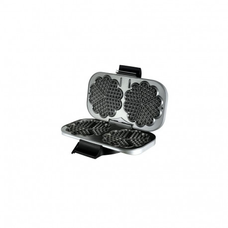 Doppel-Waffeleisen 48241 (silber/schwarz, 1.300 Watt)