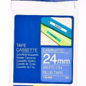 BROTHER TZ555 24 WHITE ON BLUE BROTHER TZ555 24 WHITE ON BLUE