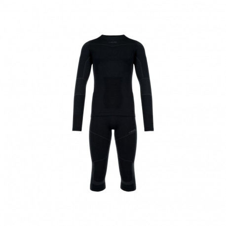 VIKING Gary 3/4 komplekt bambusest meeste aluspesu, suurus L, must