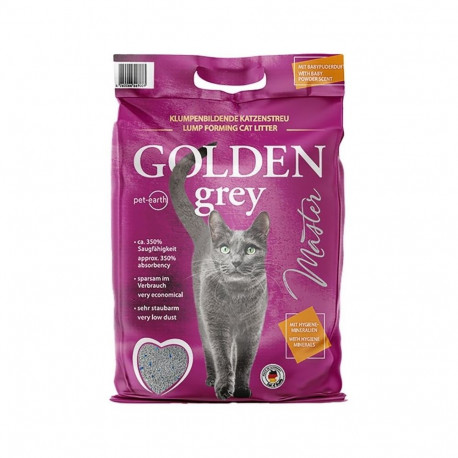 GOLDEN Grey Master - bentonite litter - 14kg
