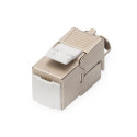 Digitus CAT 6A Keystone module, shielded, tool-free mounting connection