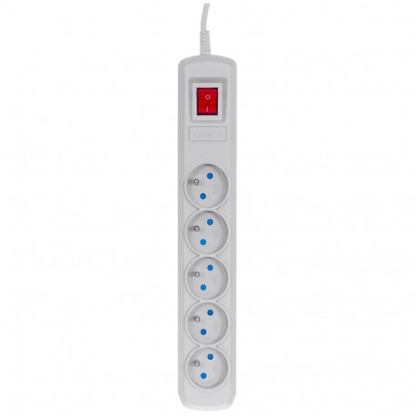 Activejet grey power strip with cord ACJ COMBO 5G/3M/BEZP. AUT/S