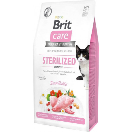 BRIT Care Grain Free Sterilized Sensitive kuiv kassitoit 7 kg