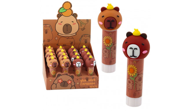 Klej W Sztyfcie Szkolny Biurowy Kapibara pruun liimipulk