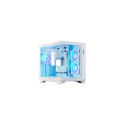 Chieftec GM-30W-TG-OP computer case Cube White