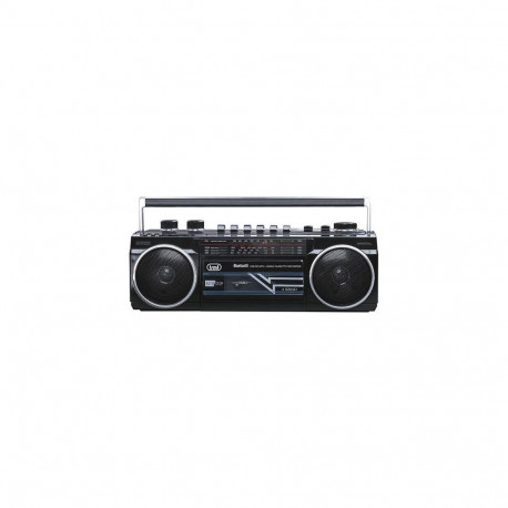 Trevi PORTABLE RADIO RECORDER USB SD WIRELESS CASSETTA RR 501 BT BLACK