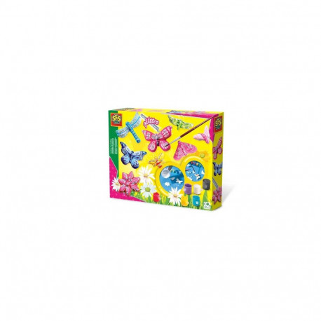 SES Creative Casting and painting - Butterfly and glitter