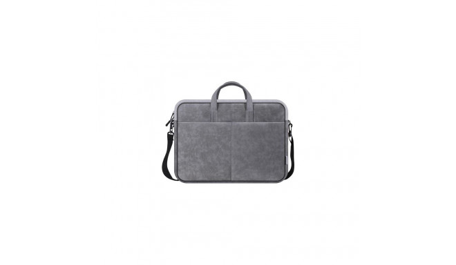 Defender Solid 15.6" 39.6 cm (15.6") Toploader bag Grey