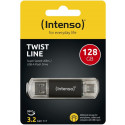 Intenso flash drive 128GB Twist Line USB-C/USB-A